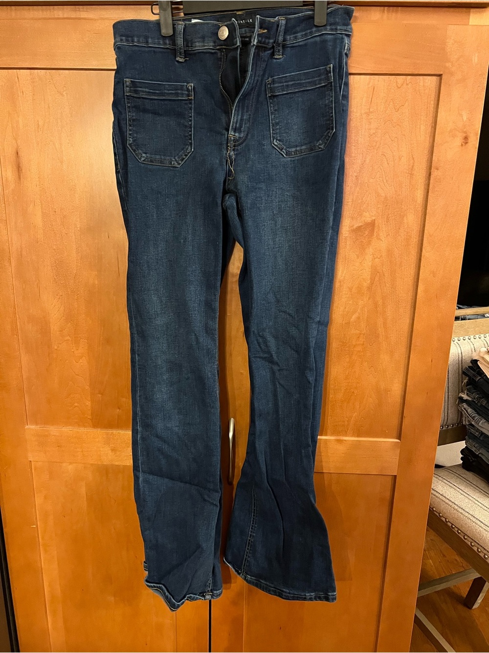 Aeropostale Dark Blue Bootcut Jeans